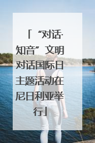“对话·知音”文明对话国际日主题活动在尼日利亚举行