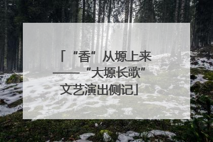 “香”从塬上来——“大塬长歌”文艺演出侧记