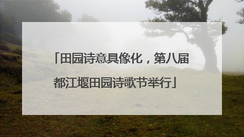 田园诗意具像化，第八届都江堰田园诗歌节举行