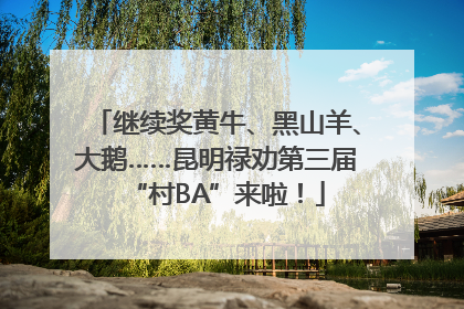 继续奖黄牛、黑山羊、大鹅……昆明禄劝第三届“村BA”来啦！