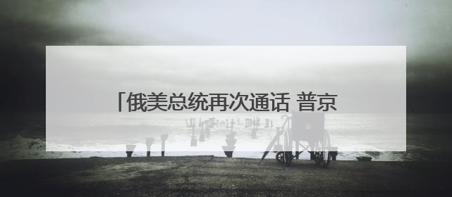 俄美总统再次通话 普京透露俄准备调解伊以冲突