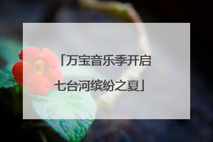 万宝音乐季开启七台河缤纷之夏