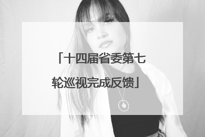 十四届省委第七轮巡视完成反馈