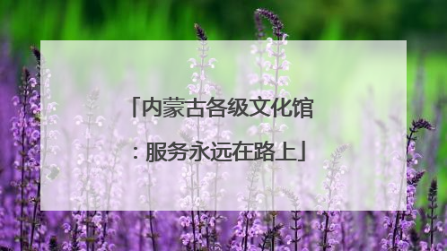 内蒙古各级文化馆：服务永远在路上