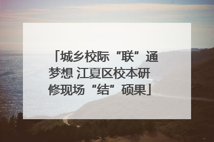 城乡校际“联”通梦想 江夏区校本研修现场“结”硕果