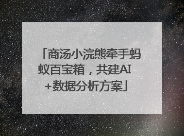 商汤小浣熊牵手蚂蚁百宝箱，共建AI+数据分析方案