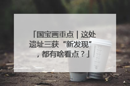 国宝画重点｜这处遗址三获“新发现”，都有啥看点？