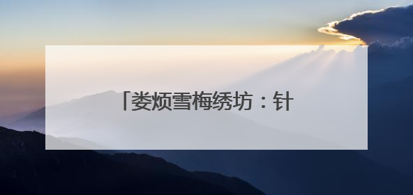 娄烦雪梅绣坊：针绣梅魂 锦缎凝香