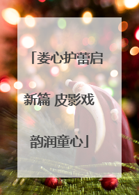 娄心护蕾启新篇 皮影戏韵润童心