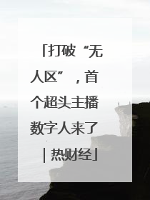 打破“无人区”，首个超头主播数字人来了｜热财经