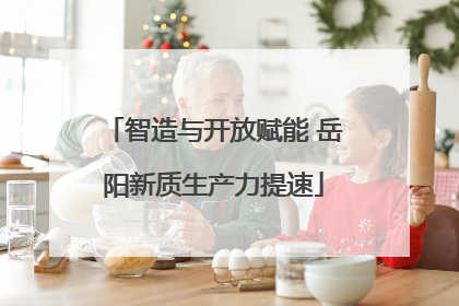 智造与开放赋能 岳阳新质生产力提速