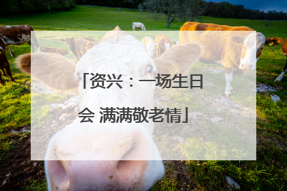 资兴：一场生日会 满满敬老情