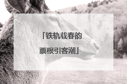 铁轨载春韵 票根引客潮