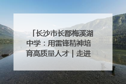 长沙市长郡梅溪湖中学：用雷锋精神培育高质量人才｜走进新时代“雷锋传人 长沙榜样”