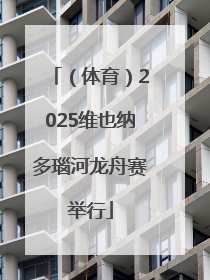 （体育）2025维也纳多瑙河龙舟赛举行
