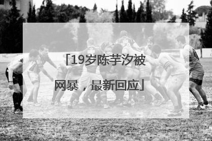 19岁陈芋汐被网暴，最新回应