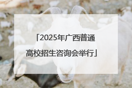 2025年广西普通高校招生咨询会举行