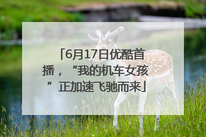 6月17日优酷首播，“我的机车女孩”正加速飞驰而来