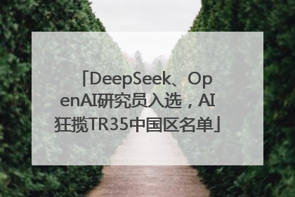 DeepSeek、OpenAI研究员入选，AI狂揽TR35中国区名单