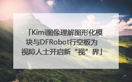 Kimi图像理解图形化模块与DFRobot行空板为视障人士开启新“视”界